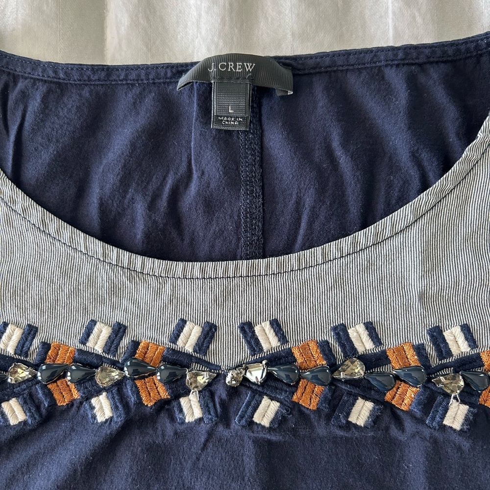 J Crew shirt L EUC - Picture 3 of 3